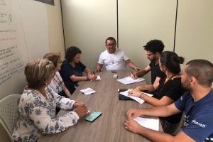 Reunião na Paróquia Consolata junto com o Instituto de Migrações e Direitos Humanos